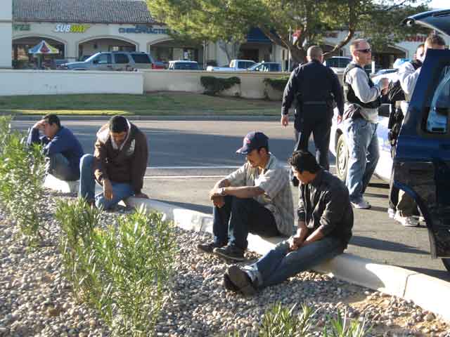 Police detain suspected ‘coyotes’
